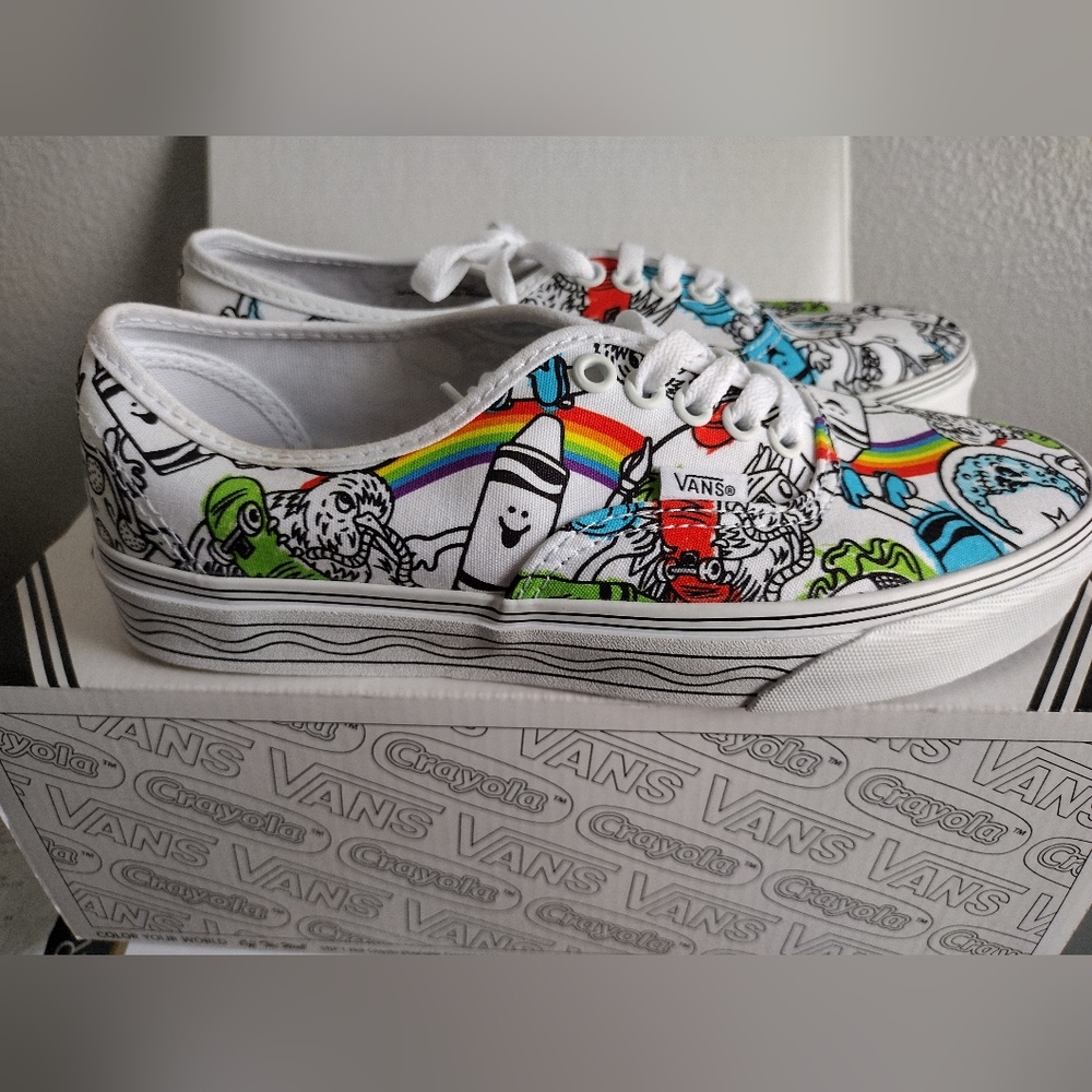 Authentic (Crayola) Diy/Sketch Your Vans